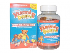 Yamibea мульти-витаминный и минеральный комплекс (вегетарианский) 90 Медведей)