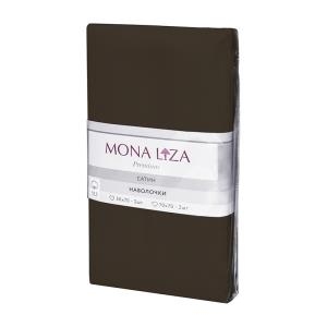 Комплект наволочек 70*70 Mona Liza сатин chocolate