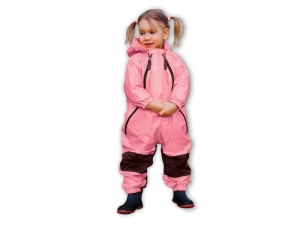 Детский непромокаемый комбинезон Мадди-Бадди от Tuffo розовый
